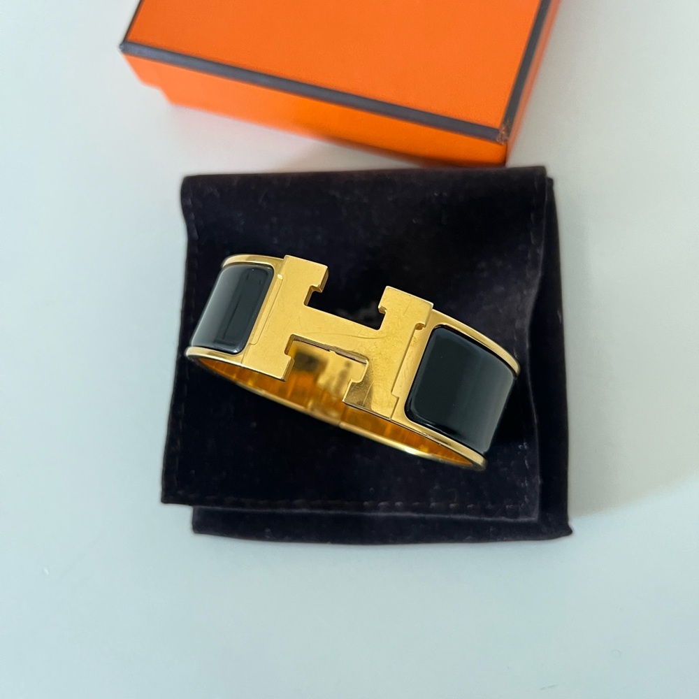 Hermès Clic Clac H Bracelet PM, Wide